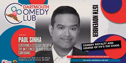 Paul Sinha | Dartmouth Comedy Club