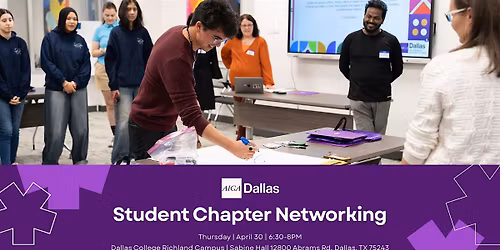 AIGA Dallas Student Chapter Networking