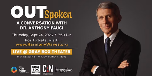 OUTSpoken: A Conversation with Dr. Anthony Fauci