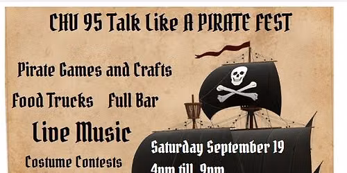 CHV 95 Talk Like A PIRATE FEST