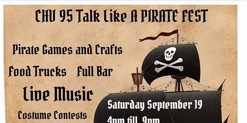 CHV 95 Talk Like A PIRATE FEST