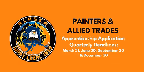 Int'l Union of Painters & Allied Trades Apprenticeship: Quarterly Application Deadline