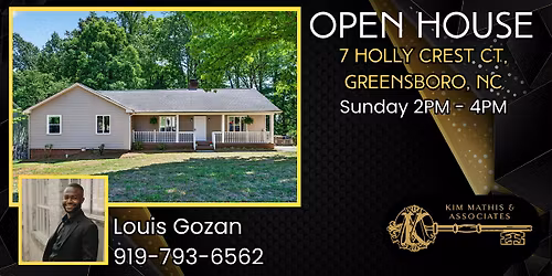 OPEN HOUSE - 7 Holly Crest Court