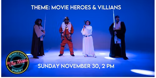 Trivia Night at The Shop: Movie Heroes & Villians