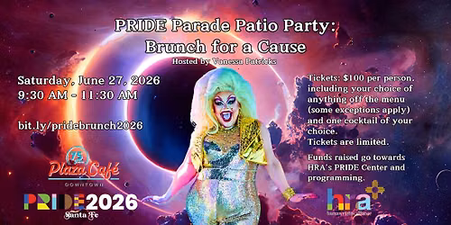 PRIDE Parade Patio Party: Brunch for a Cause