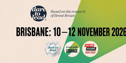 Dare to Lead\u2122 Brisbane | November 2026