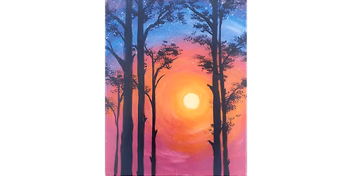 Forest at Twilight - Paint and Sip in San Francisco | Classpop!\u2122