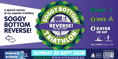 Soggy Bottom Triathlon 2026 Reverse