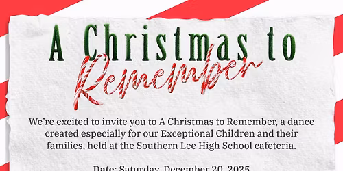 \u201cEXCEPTIONAL CHILDREN\u201d A CHRISTMAS TO REMEMBER