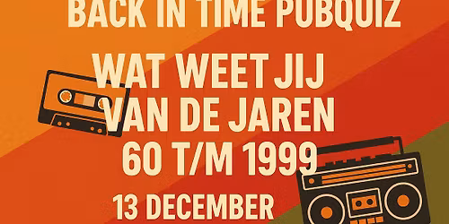 Back in Time Pubquiz