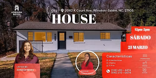 OPEN HOUSE - 2062 K Court Ave, Winston-Salem, NC 27105