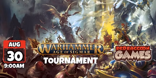 Warhammer Age of Sigmar August Tournament