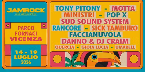 Jamrock Festival 2026 — Parco Fornaci