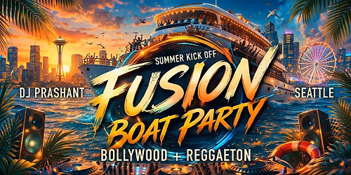 Fusion Sunset Boat Party \u2013 Bollywood, Reggaeton, Baile Funk DJ Prashant