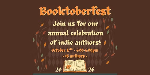 Booktoberfest - An Annual Celebration of Indie Authors