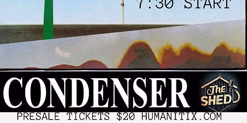 Condenser Plays The Cure and Wire