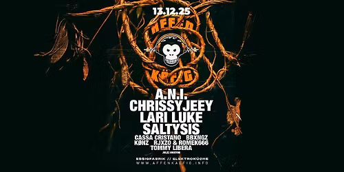 AFFENK\u00c4FIG \/\/ ESSIGFABRIK & ELEKTROK\u00dcCHE \/\/ K\u00d6LN