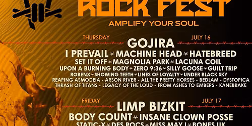 Make Fire at Rockfest July 17th
