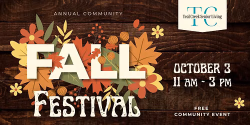 Annual Fall Festival at Teal Creek Senior Living