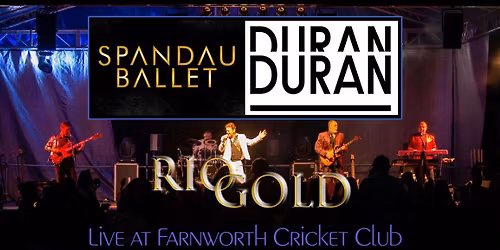 Rio Gold live at FCC (\u00a310 per ticket)