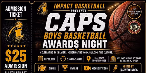 The Impact 1st Annual Boys Basketball Award Night Honoring CAPS