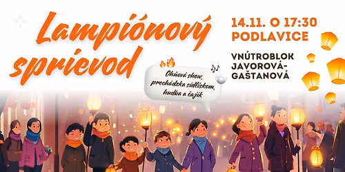 Lampi\u00f3nov\u00fd sprievod v Podlaviciach