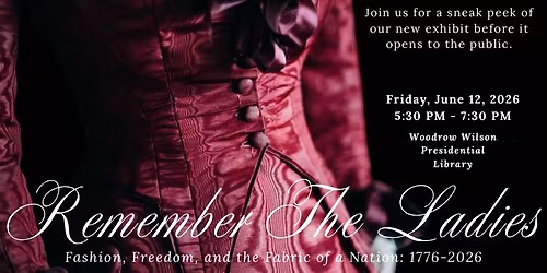 Remember The Ladies: Preview Party
