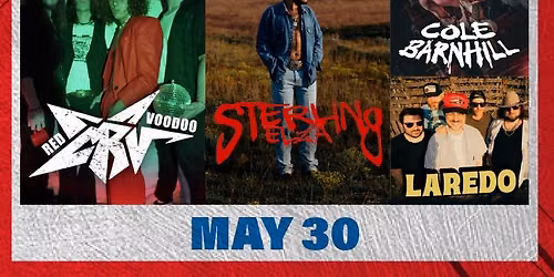 UP NEXT: The Rising Artist Series - Red Voodoo, Sterling Elza, Cole Barnhill, Laredo