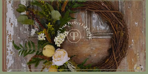 Fall Candle and Wreath Workshop