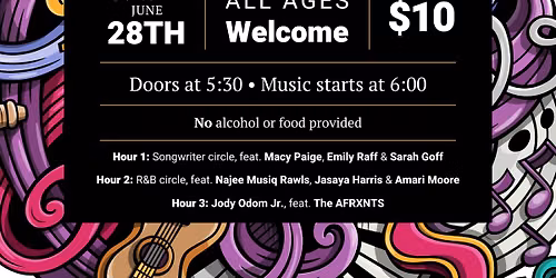 Newsroom After Hours: Jody Odom Jr. album release show, feat. various artists