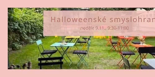 Halloweensk\u00e9 smyslohran\u00ed v Amity Caf\u00e9