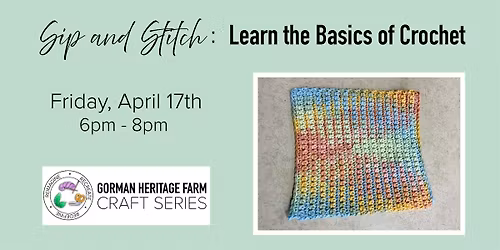 Sip & Stitch: Learn the Basics of Crochet