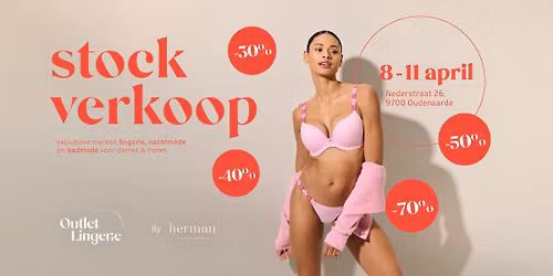 Stockverkoop april \u2013 Outlet Lingerie