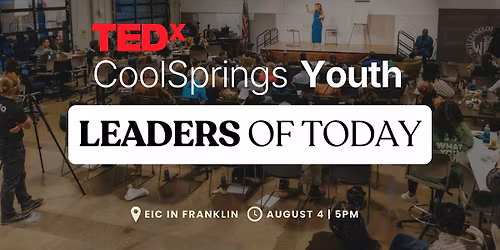 Experience TEDx Talks Live