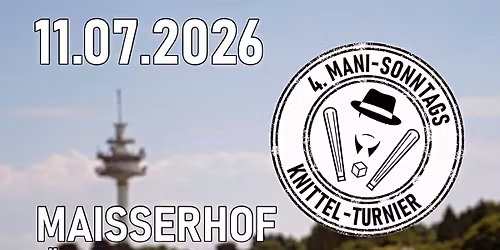 4. Mani Sonntags Knittelturnier