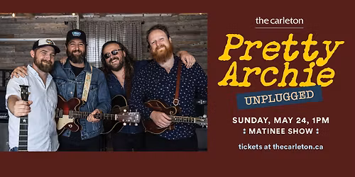 Pretty Archie Unplugged Live at The Carleton