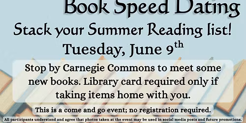 Book Speed Dating