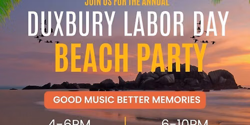 Duxbury Labor Day Beach Party