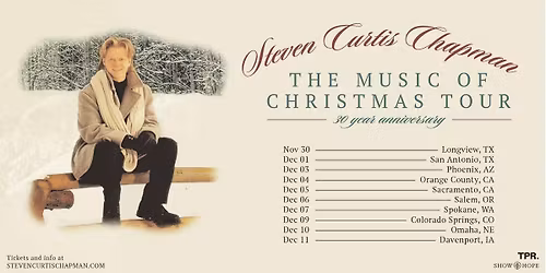 Steven Curtis Chapman - The Music of Christmas Tour - New Braunfels at Tree of Life Church