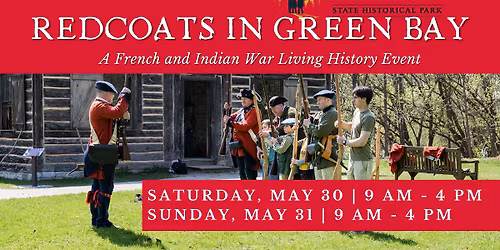Redcoats in Green Bay Spring Encampment