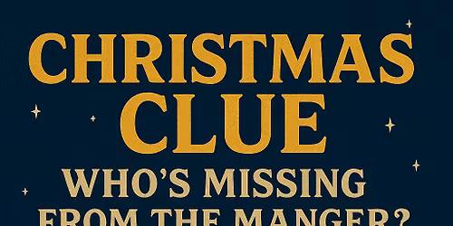 Christmas Clue: Who's Missing from the Manger?