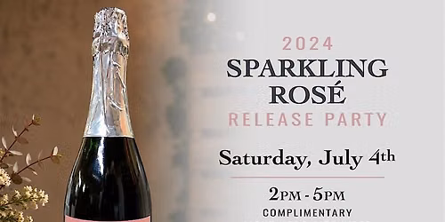 Sparkling Rose' Release Party