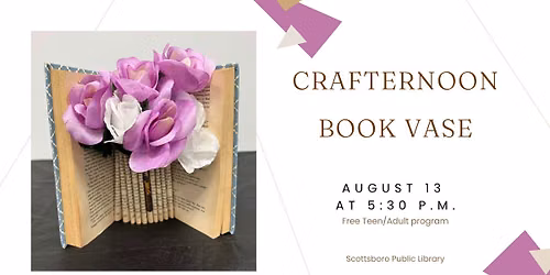 Crafternoon: Book Vase