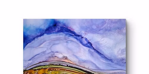 Alcohol ink - Summer Meadows