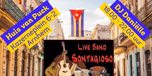 Let-in Dance\/ Salsa Lianna matinee met liveband Sontagioso en DJ Dani\u00eblle