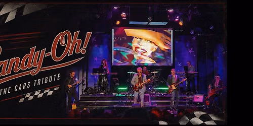 Candy-OH! THE CARS high energy tribute @ Chan Dinner Theater 6\/27&28!