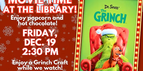 The Grinch (Movie) at Sanger Public Library