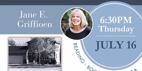 Author Event - Jane E. Griffioen
