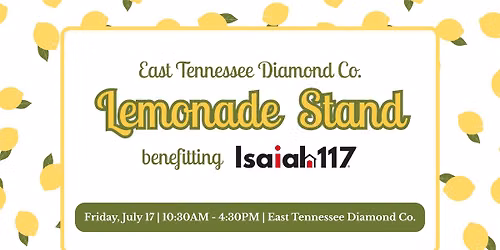 Isaiah 117 Lemonade Stand