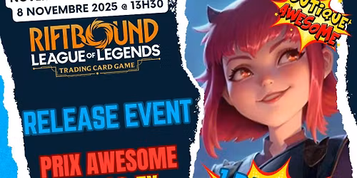 Boutique Awesome Riftbound Release Event